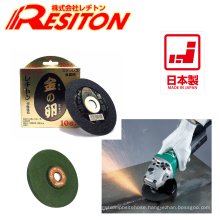 High quality cutting disc tool with polishing effect. Manufactured by Resiton. Made in Japan (brake drum disc cutting machine)
